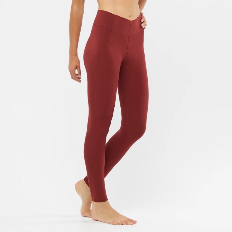 Calça Legging Salomon Cross Multi 28\'\' Feminino Vermelhas | PT P57120